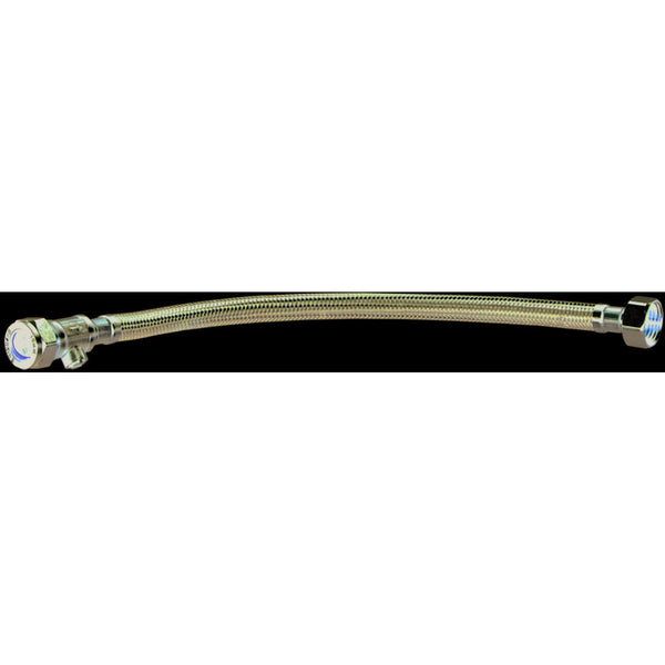 South Coast Plumbing - 1/2\" Flex Hose W/Isol.V 10mm Bore 300mm