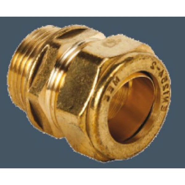 South Coast Brass - 1 1/4\" x 1 1/4\" Straight Coupler Mi x C