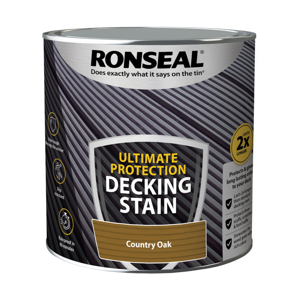 Ronseal Ultimate Protection Decking Stain Country Oak 2.5L