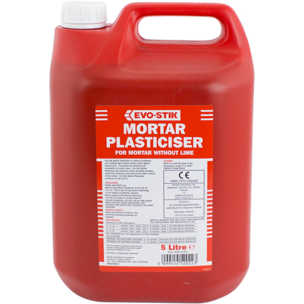 Evo Stik Mortar Plasticiser 5L