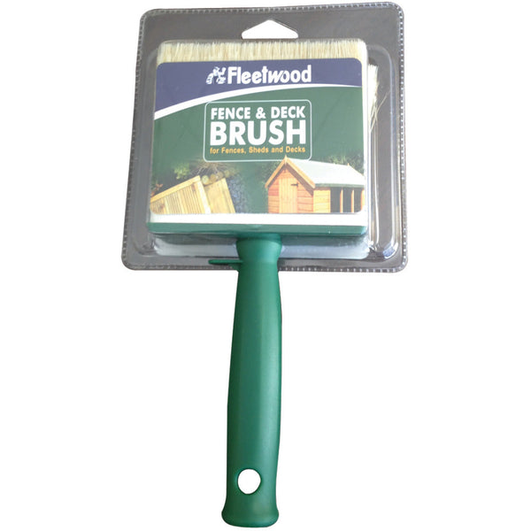 Fleetwood 4\" Fence & Deck Brush