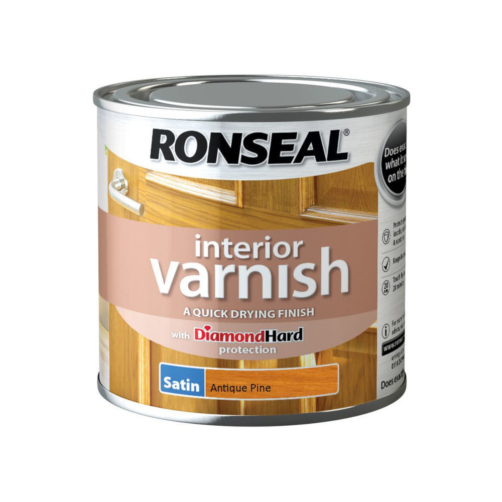 Ronseal Interior Varnish Antique Pine 250ml
