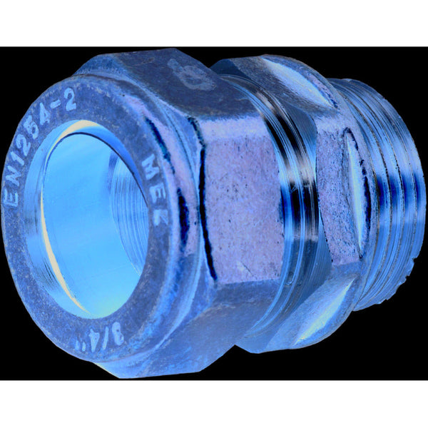 South Coast Brass - 1\" x 3/4\" Straight Coupler Mi x C 311