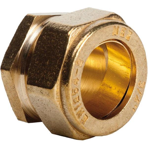 South Coast Brass - 1\" Compression Stop End 351