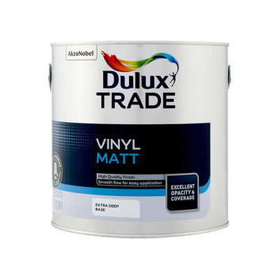 Dulux Trade Vinyl Matt Extra Deep Base 2.5L
