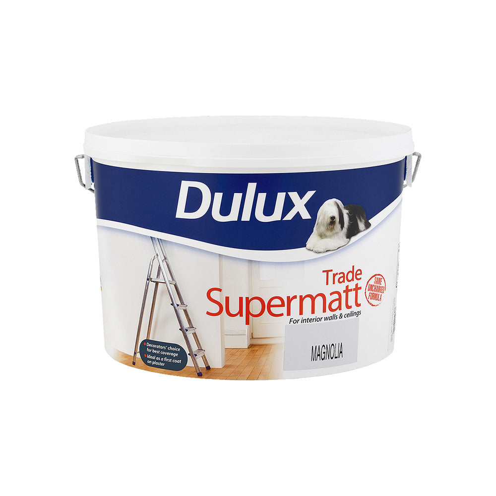 Dulux Trade Super Matt Trade Magnolia 10L