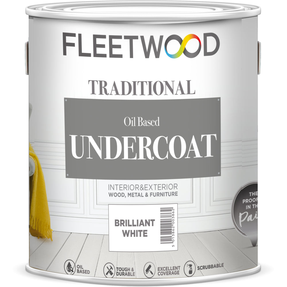 Fleetwood Traditional Undercoat White 5L