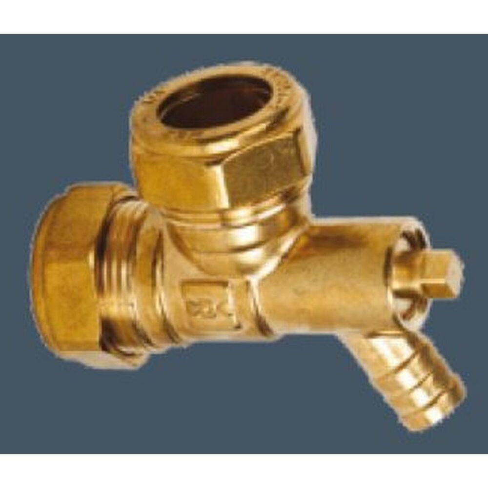 South Coast Brass - 1\ Combined Elbow & Drain Off 471