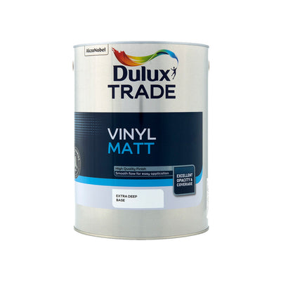 Dulux Trade Vinyl Matt Extra Deep Base 5L