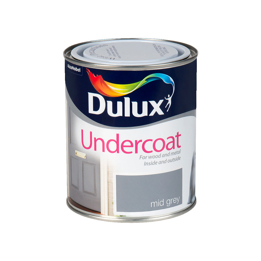 Dulux Undercoat Mid Grey 750ml
