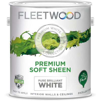 Fleetwood Premium Soft Sheen Brilliant White 5L