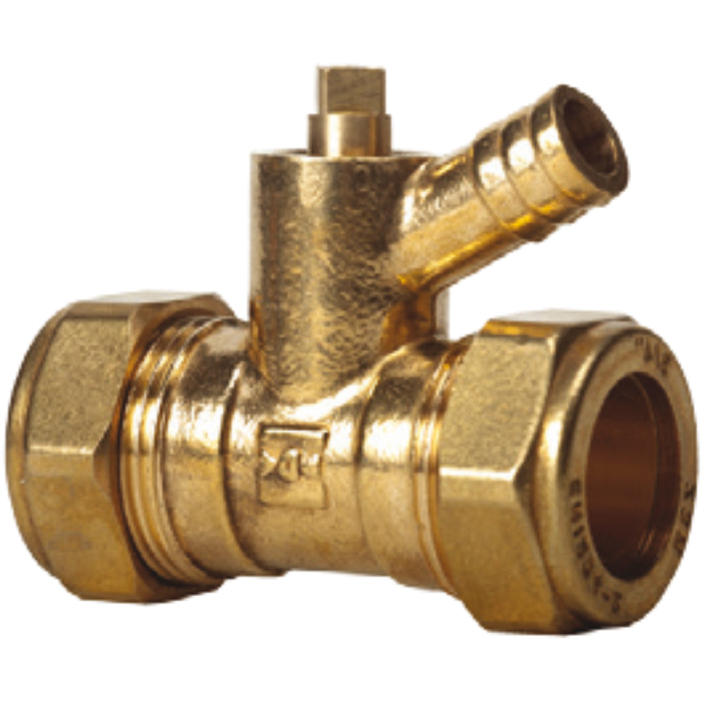 South Coast Brass - 3/4\ Combined St. Coupler & Drain Off 171