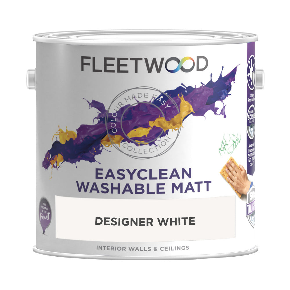 Fleetwood Easy Clean Brilliant White 2.5L