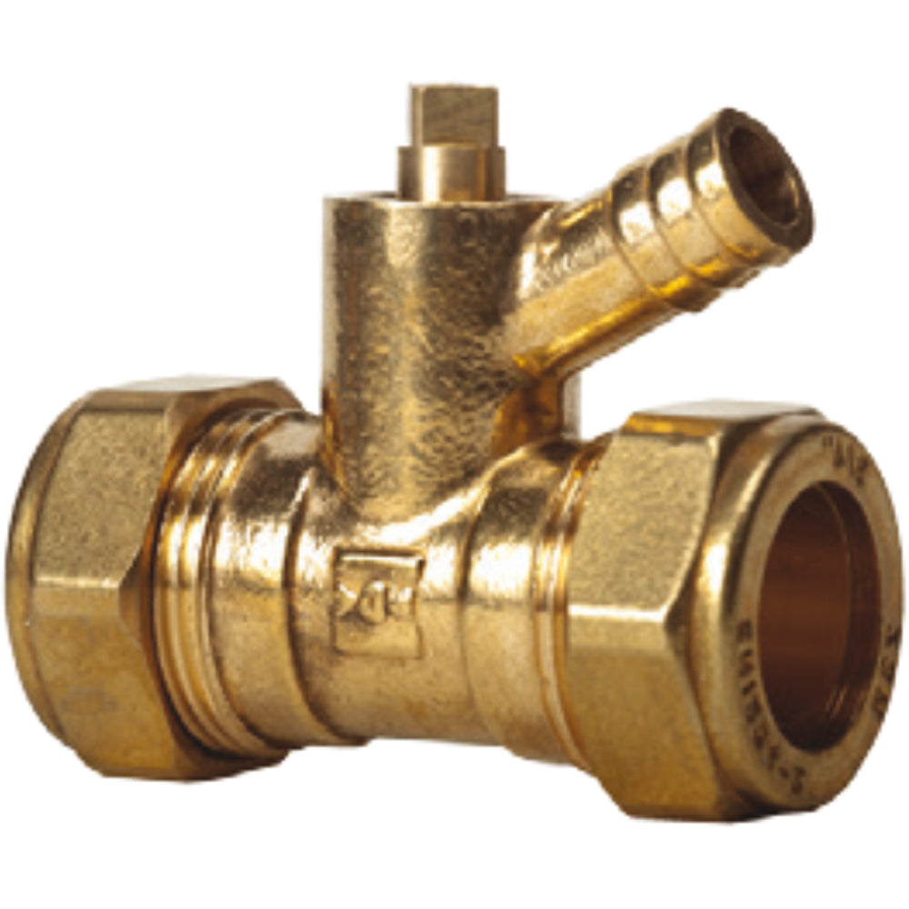 South Coast Brass - 1\ Combined St. Coupler & Drain Off 171