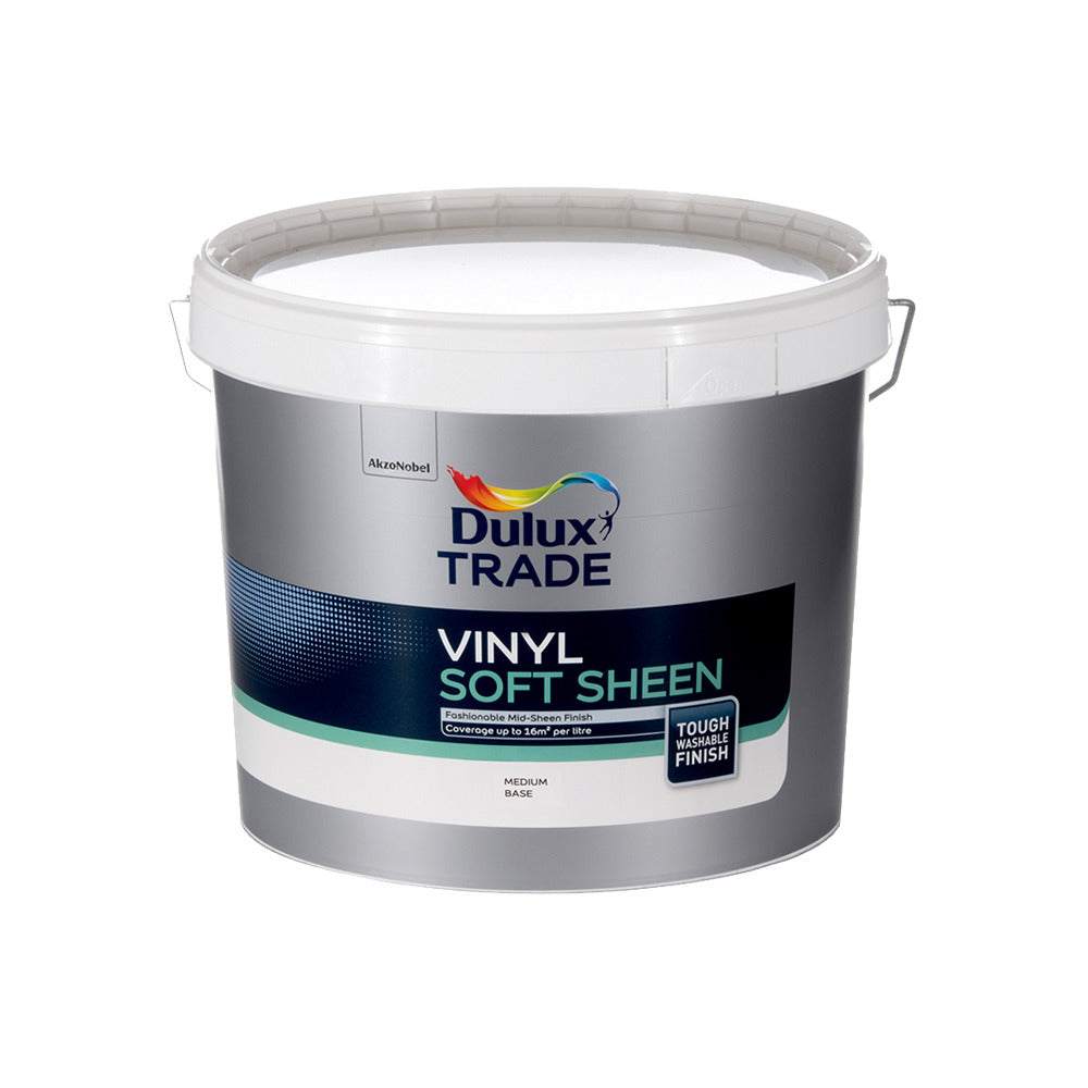 Dulux Trade Vinyl Soft Sheen Medium Base 10L