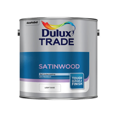 Dulux Trade Satinwood Light Base 2.5L