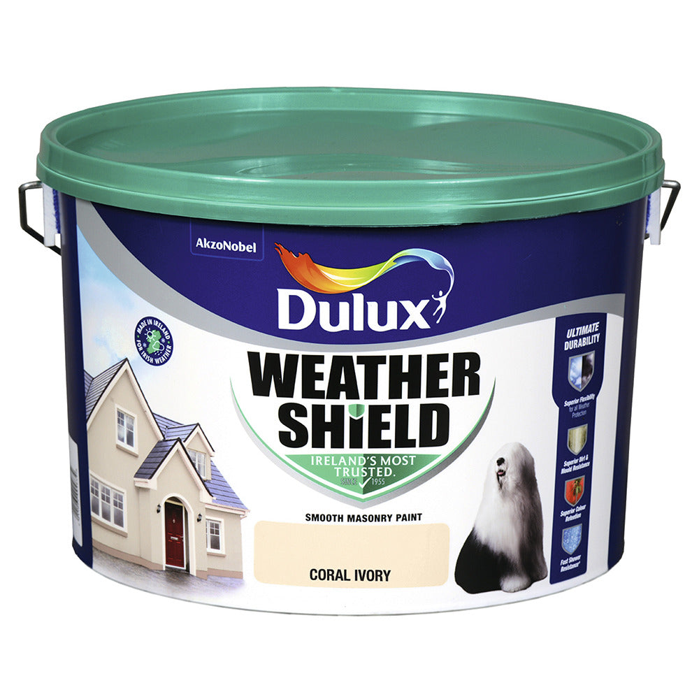 Dulux Weathershield Coral Ivory 10L