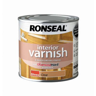 Ronseal Interior Varnish Clear Gloss 250ml