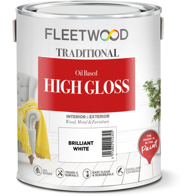 Fleetwood Traditional Gloss Brilliant White 5L