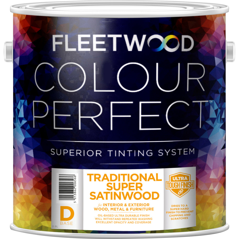 Fleetwood Traditional Satinwood Oil Based P Base 1L