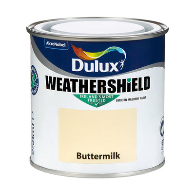 Dulux Weathershield Buttermilk 250ml