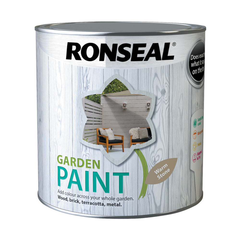 Ronseal Garden Paint Warm Stone 2.5L