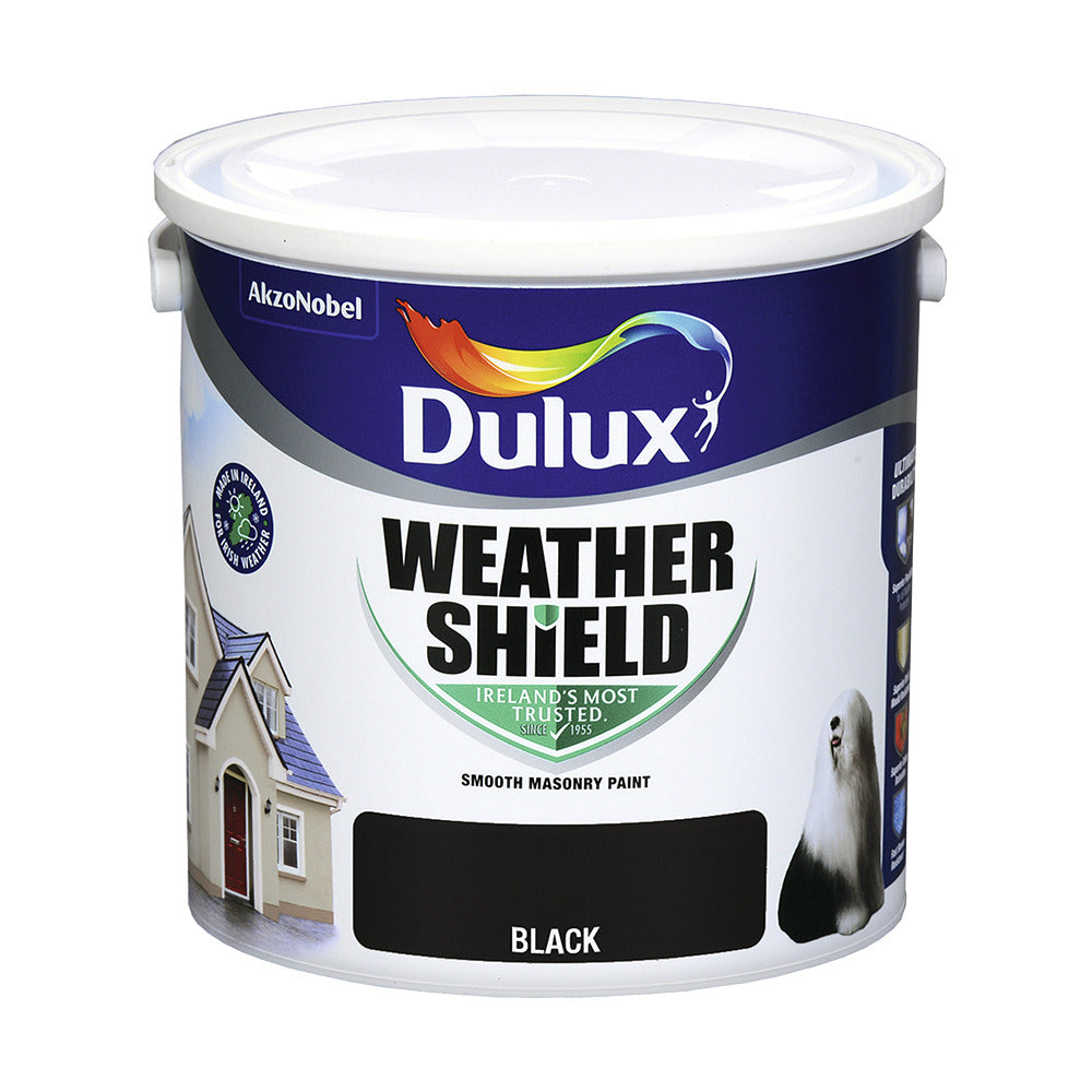 Dulux Weathershield Black 2.5L
