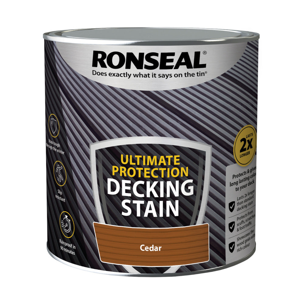 Ronseal Ultimate Protection Decking Stain Cedar 2.5L