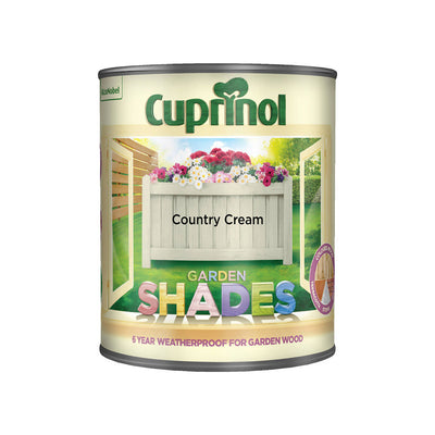 Cuprinol Garden Shades Country Cream 1L