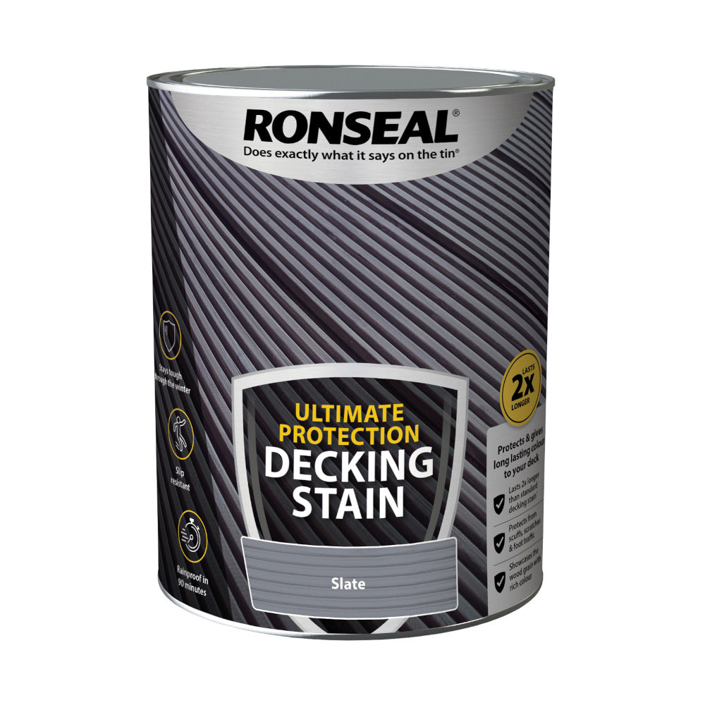 Ronseal Ultimate Protection Decking Stain Slate 5L