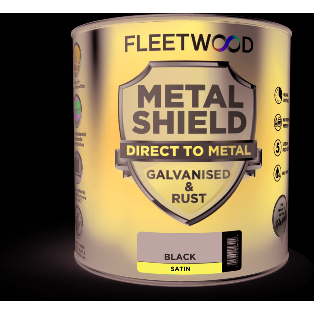 Fleetwood Metal Shield Matt Black 1L