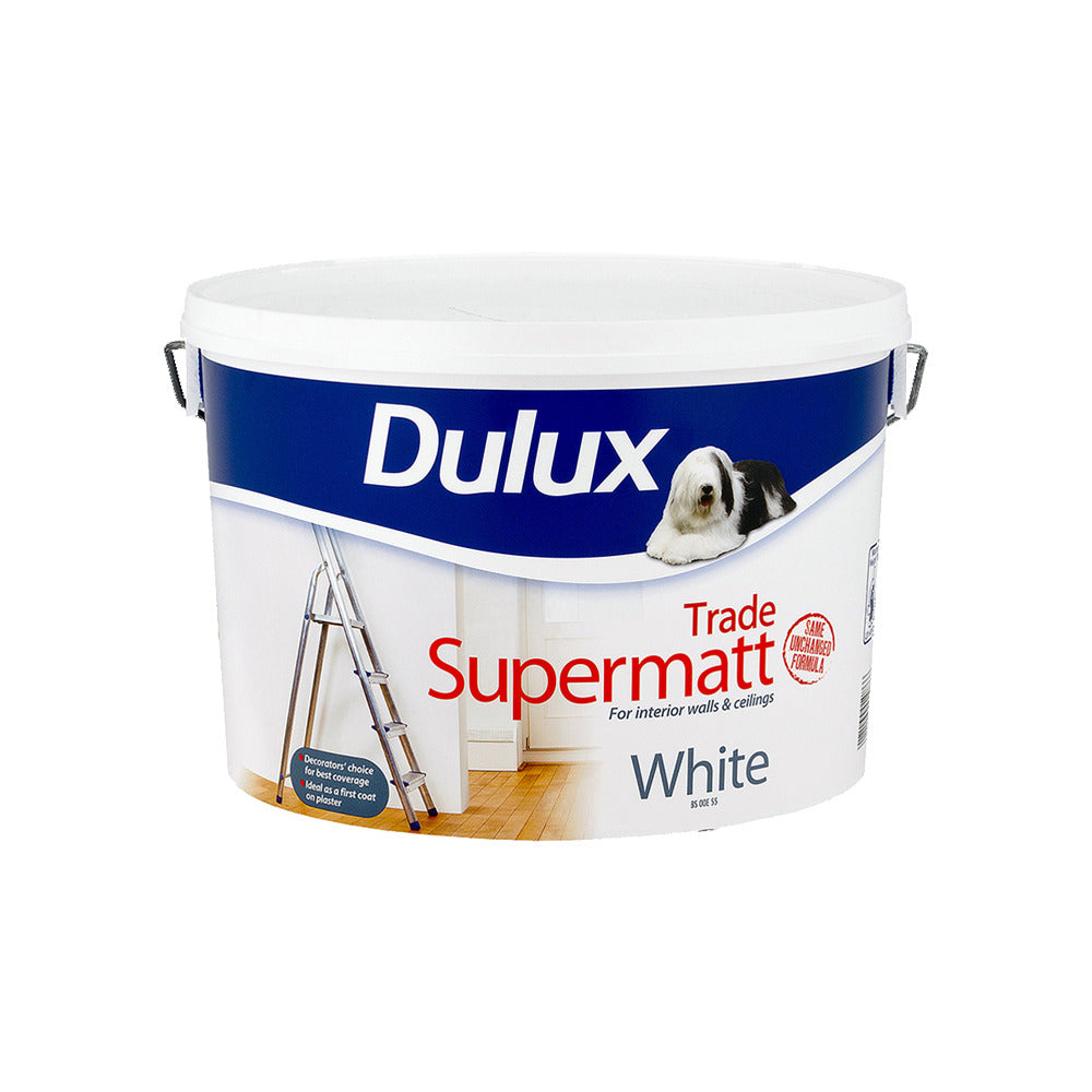 Dulux Trade Super Matt Trade White 10L