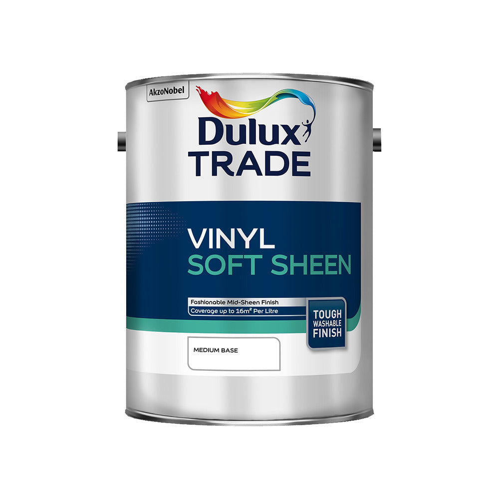 Dulux Trade Vinyl Soft Sheen Medium Base 5L