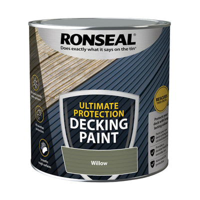 Ronseal Ultimate Protection Decking Paint Willow 2.5L