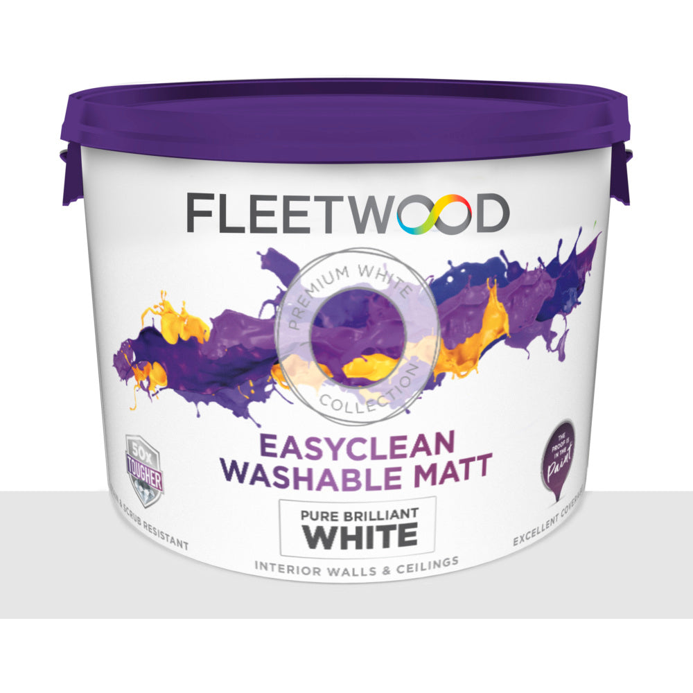 Fleetwood Easy Clean Matt Brilliant White 10L
