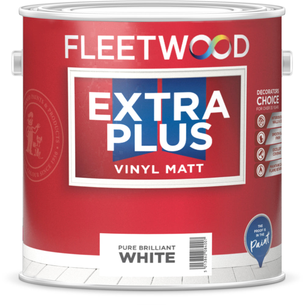 Fleetwood Extra Plus Matt Brilliant White 1L