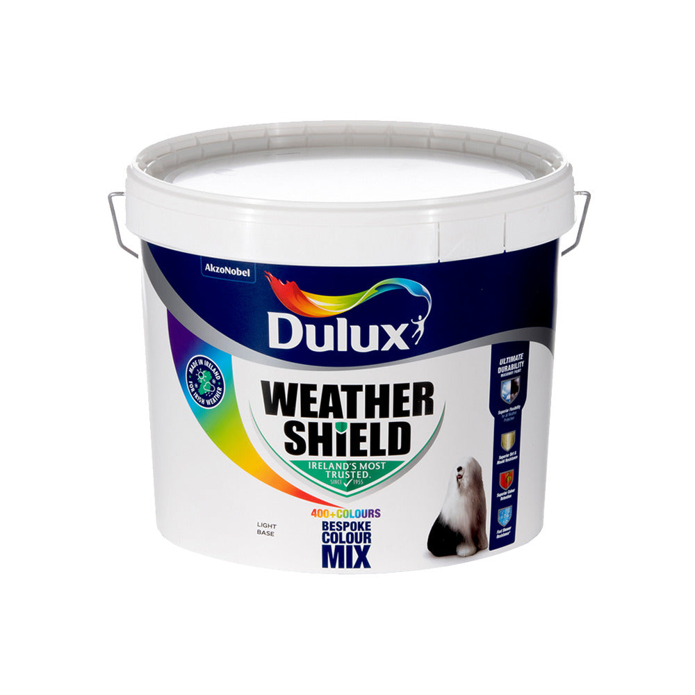 Dulux Trade Weathershield Smooth Light Base 10L