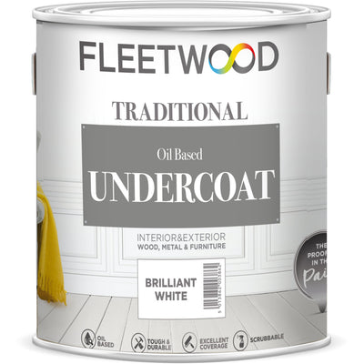 Fleetwood Traditional Undercoat Brilliant White 1L