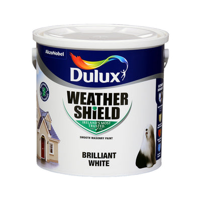 Dulux Weathershield Brilliant White 2.5L