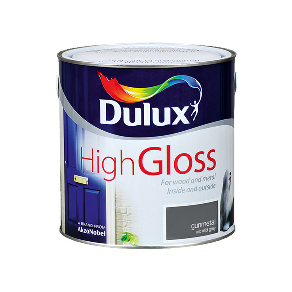 Dulux High Gloss Gunmetal 2.5L
