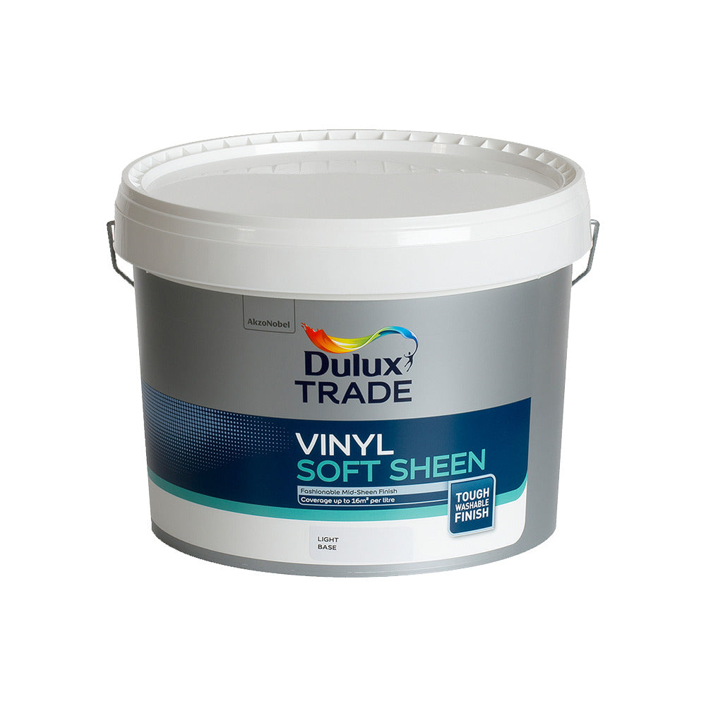 Dulux Trade Vinyl Soft Sheen Light Base 10L