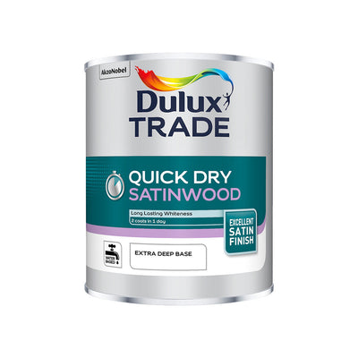 Dulux Trade Quick Dry Satinwood Extra Deep Base 1L