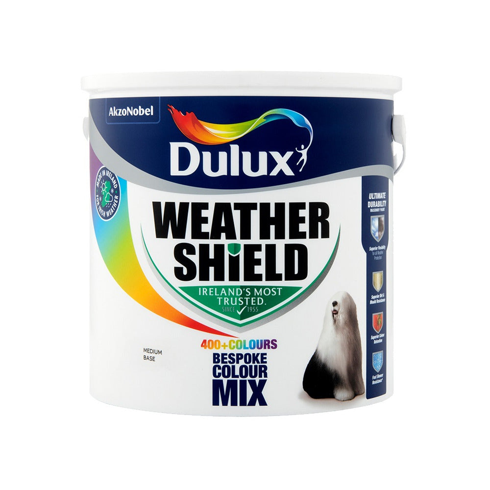Dulux Trade Weathershield Smooth Medium Base 2.5L