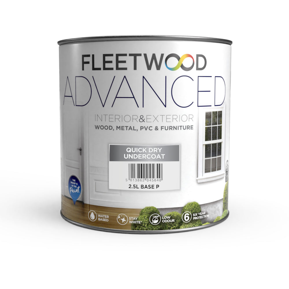 Fleetwood Advanced Quick Dry Undercoat Brilliant White 2.5L