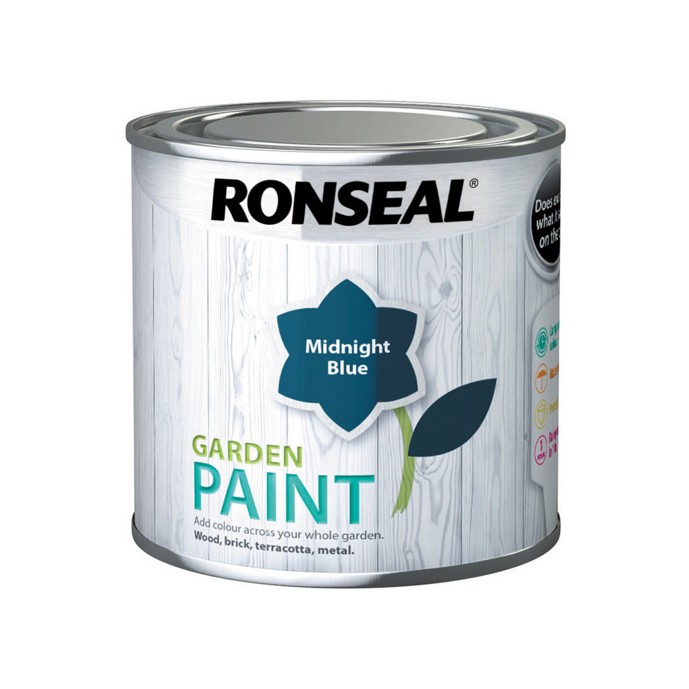 Ronseal Garden Paint Midnight Blue 250ml